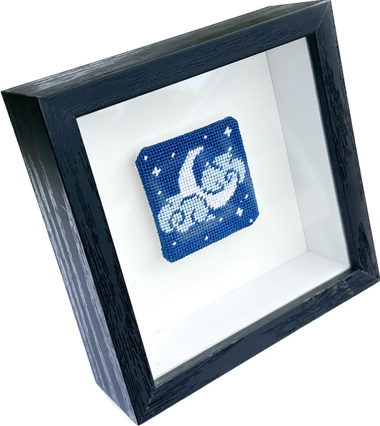 Finishing Mini Needlepoint Projects for the Interchangeable Shadow Box