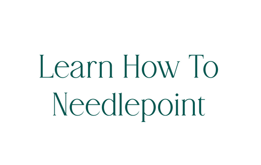 Learn How To Needlepoint