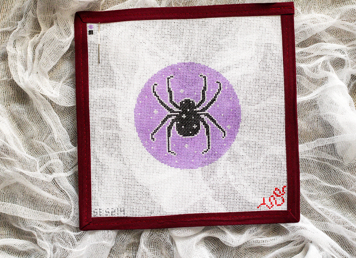 Purple and Spooky Needlepoint Canvas Collection
