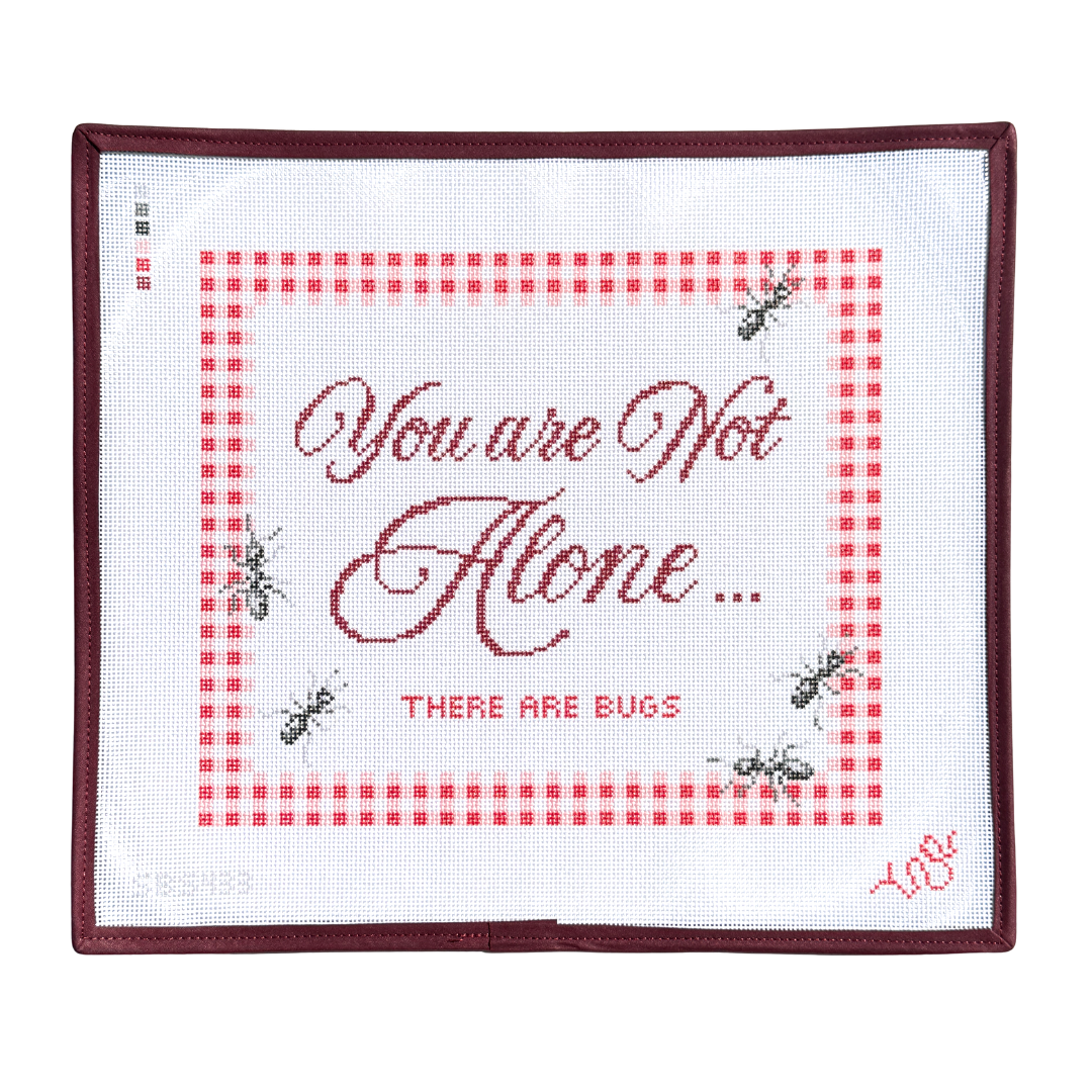 "You Are Not Alone" Needlepoint Canvas