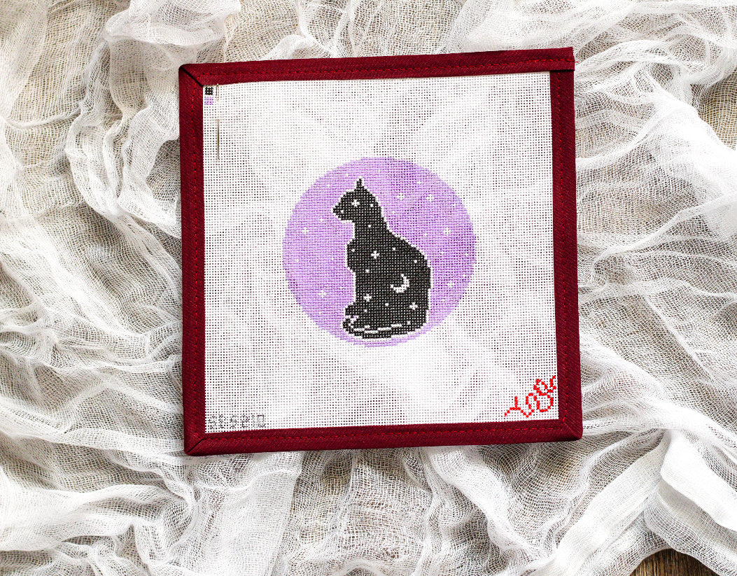 Purple and Spooky Needlepoint Canvas Collection