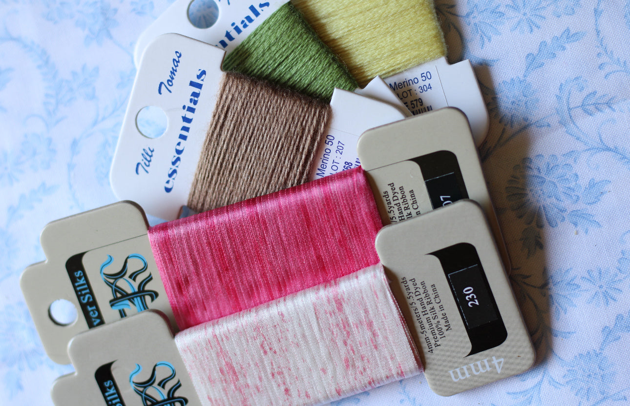 Hydrangea Mini Needlepoint Kit