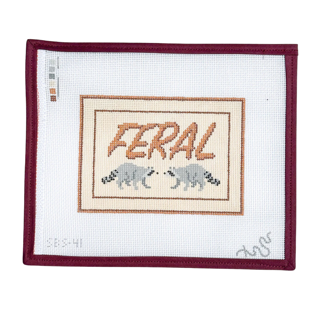 Feral Needlepoint Canvas