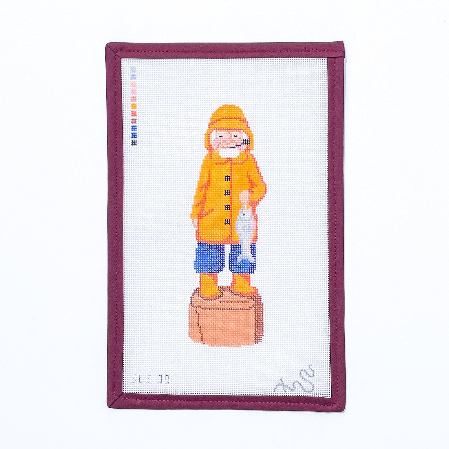 Fisherman Needlepoint Canvas