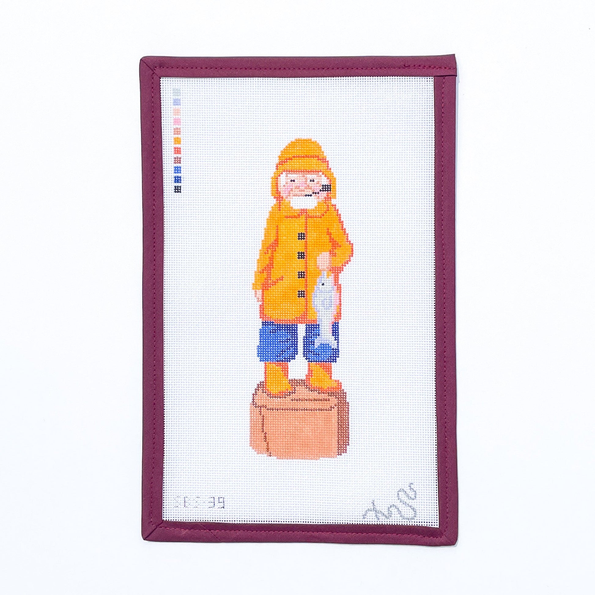 Fisherman Needlepoint Canvas