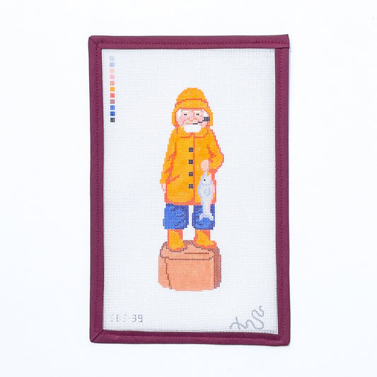 Fisherman Needlepoint Canvas