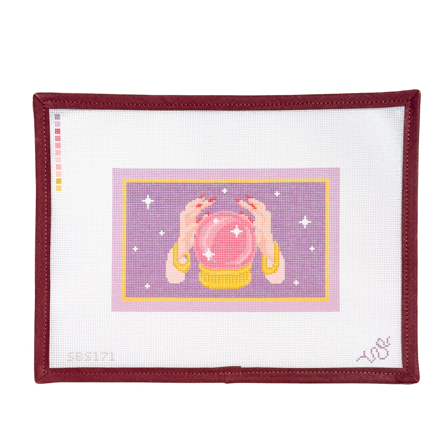 Mystic Crystal Ball Needlepoint Canvas