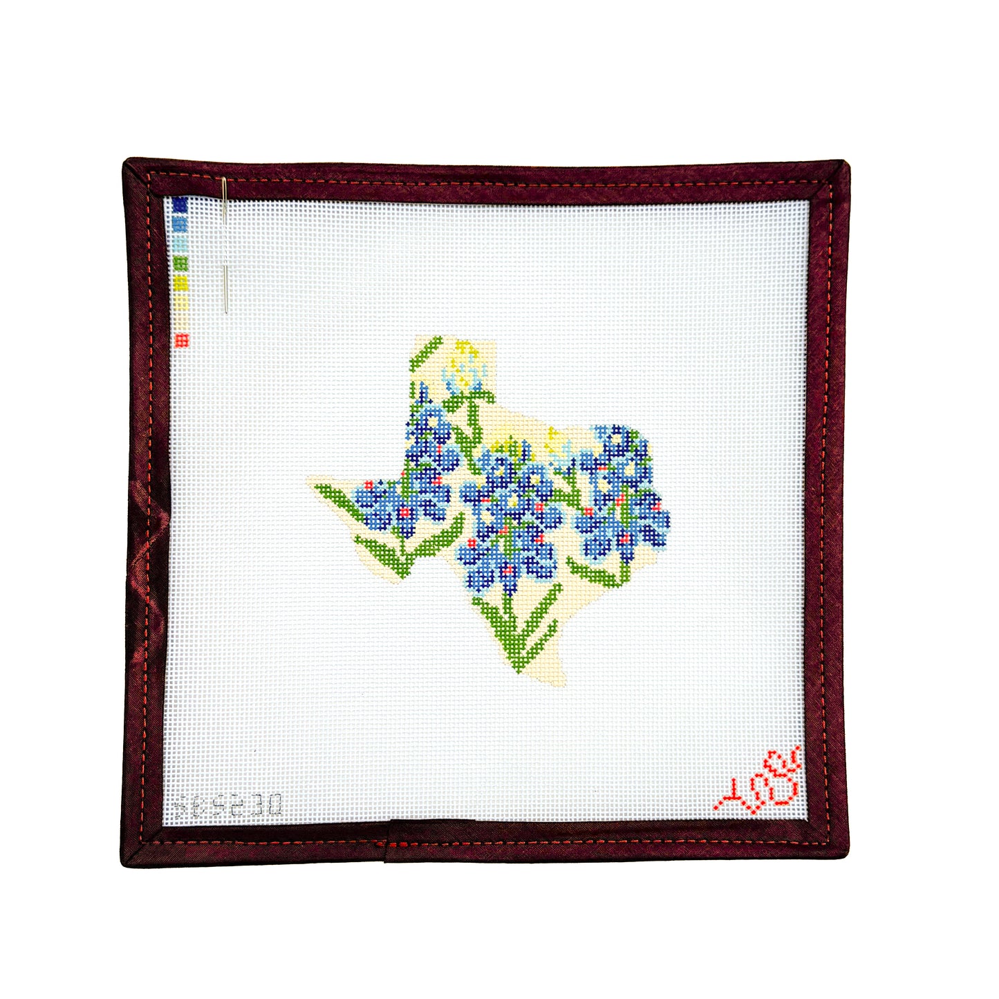 Texas State Flower Needlepoint Canvas