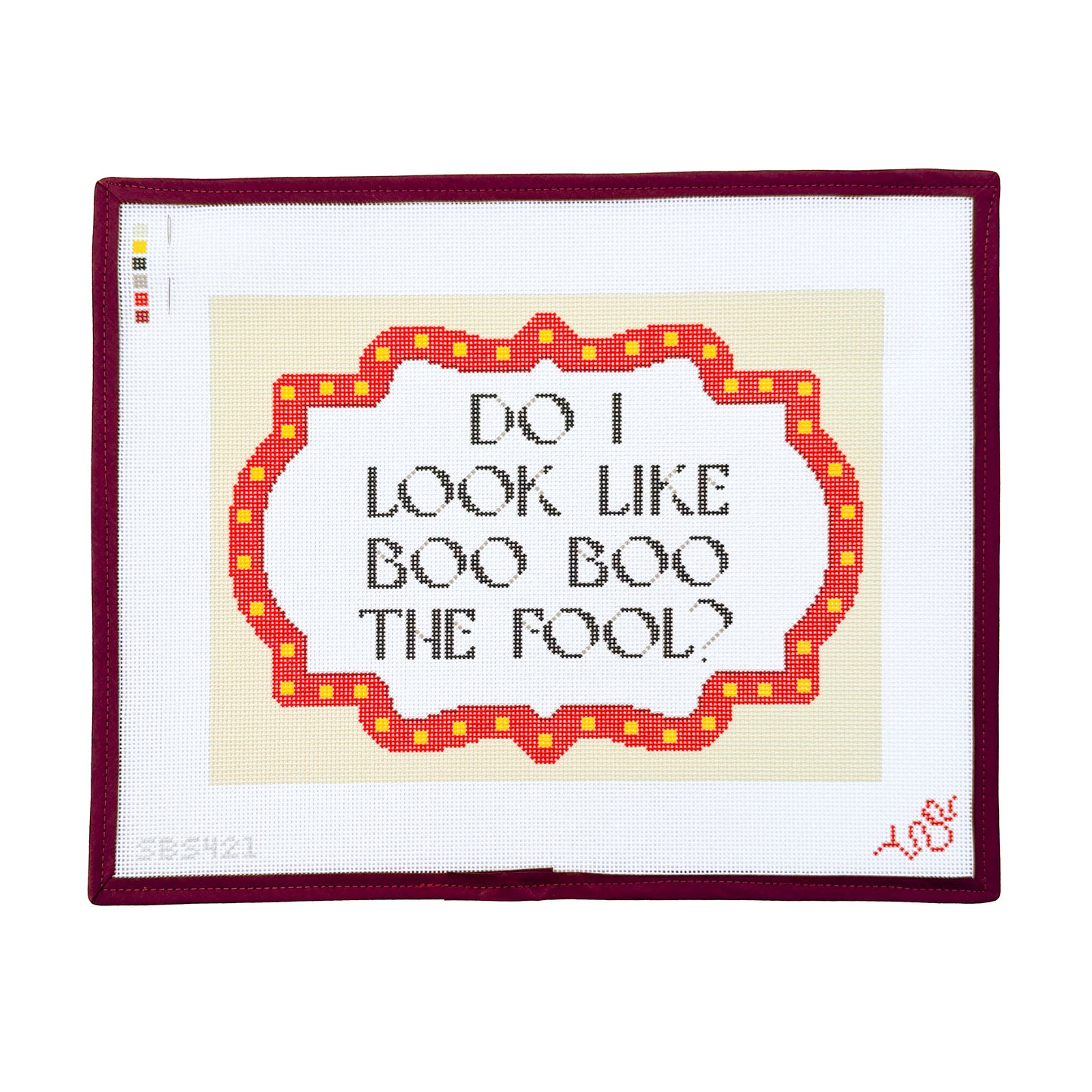 Boo Boo the Fool Needlepoint Canvas
