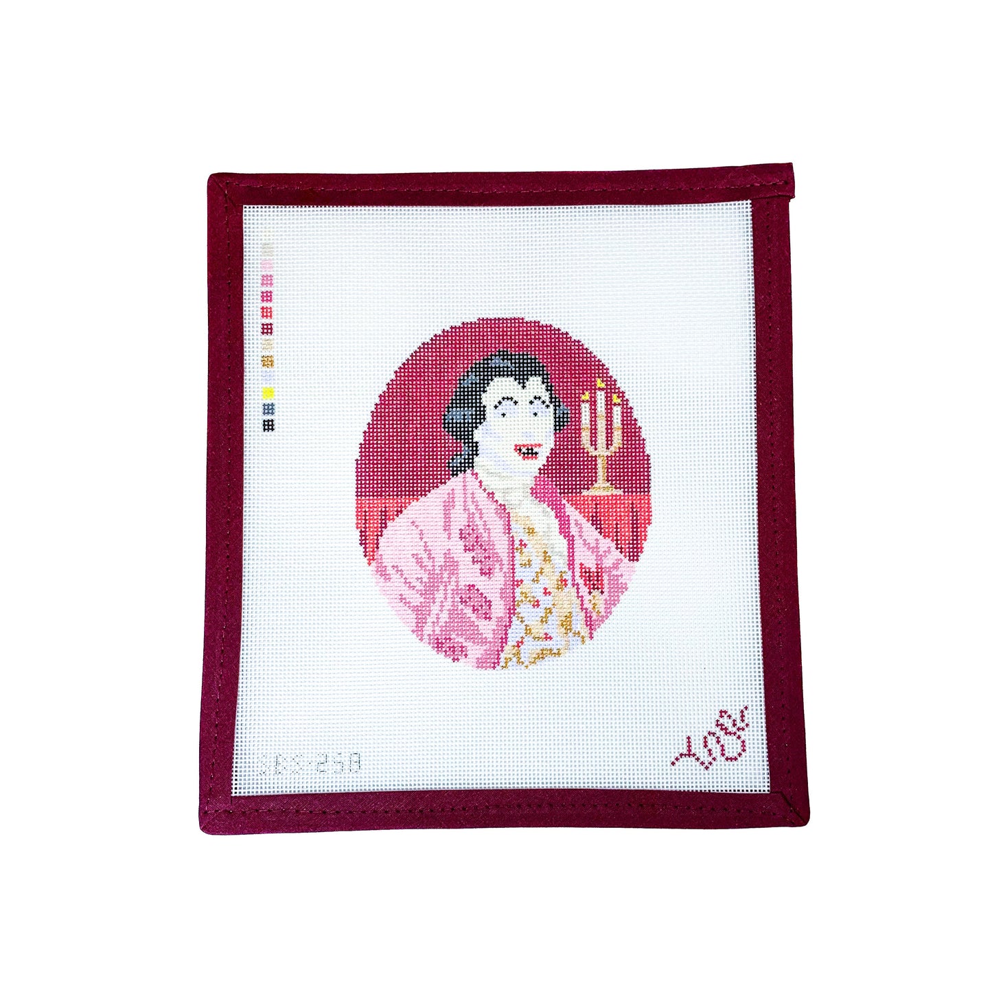 "Vampire in the King's Court" Needlepoint Canvas