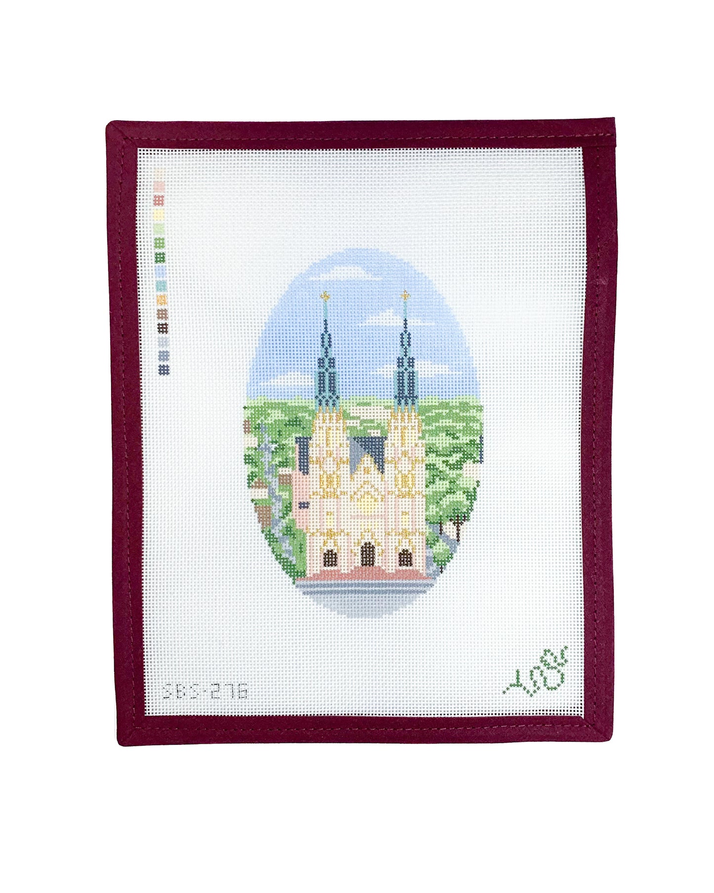 Cathedral-Basilica Savannah Needlepoint Canvas