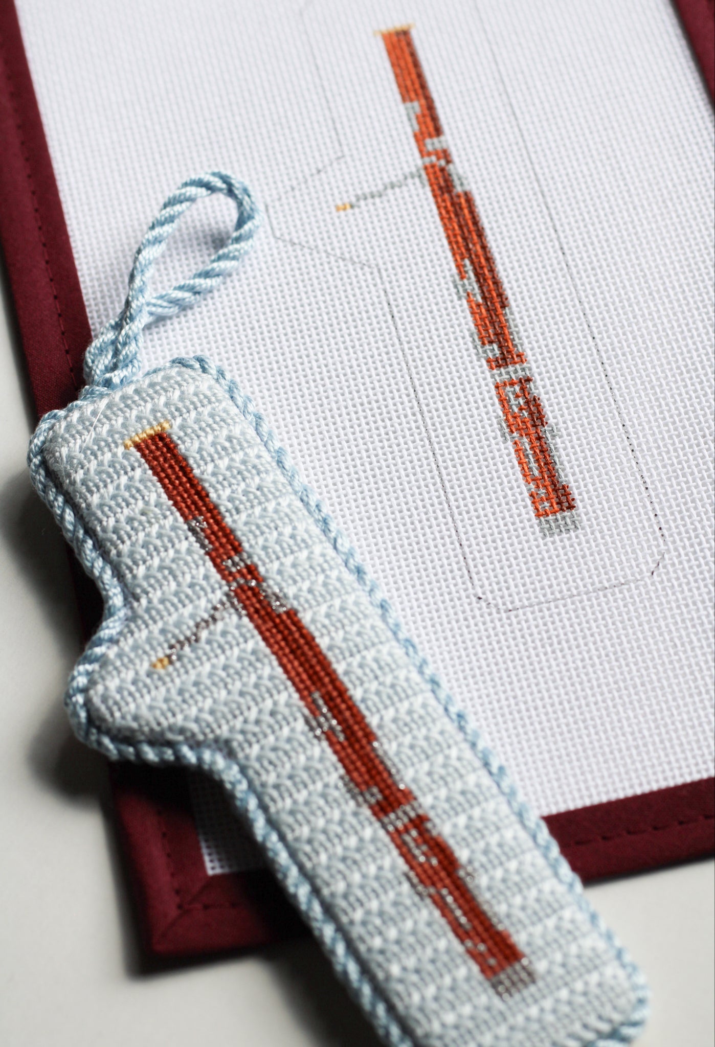 Bassoon Needlepoint Canvas