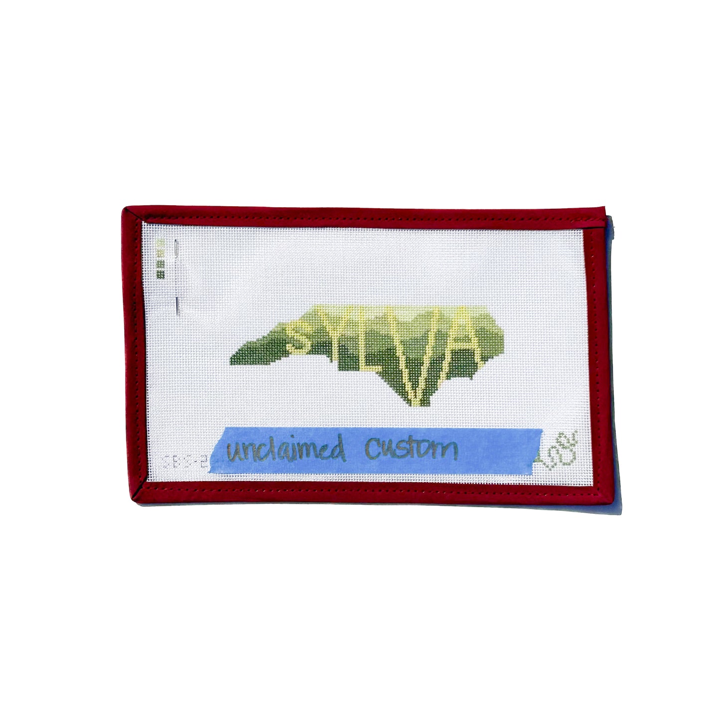 Sylva NC Mountains Needlepoint Canvas - Seconds Sale