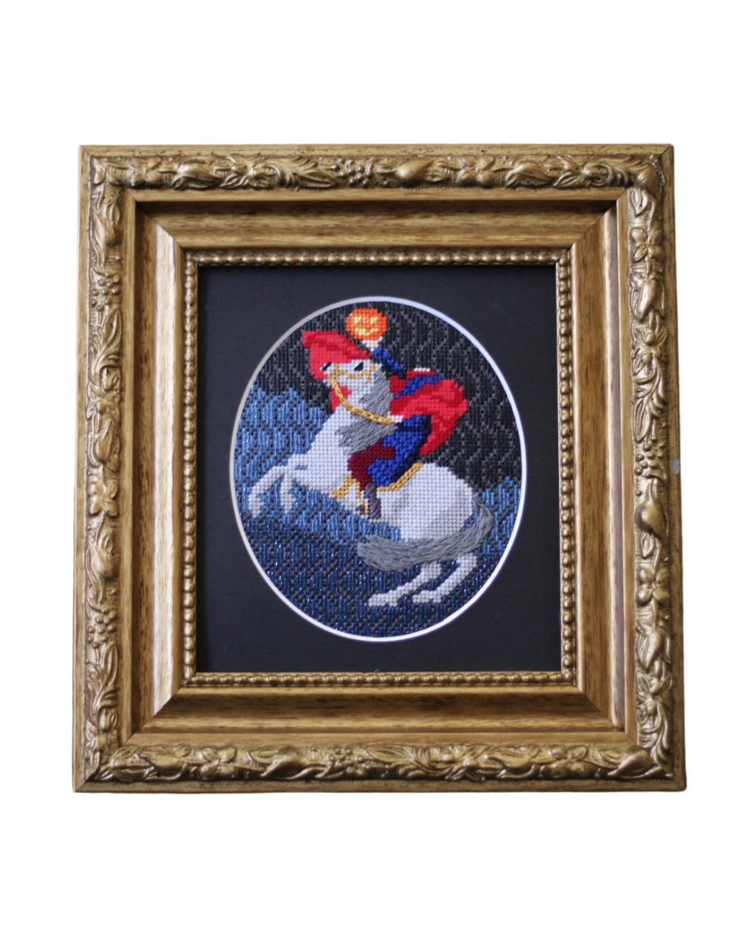 "Terror Crossing the Alps" Needlepoint Canvas