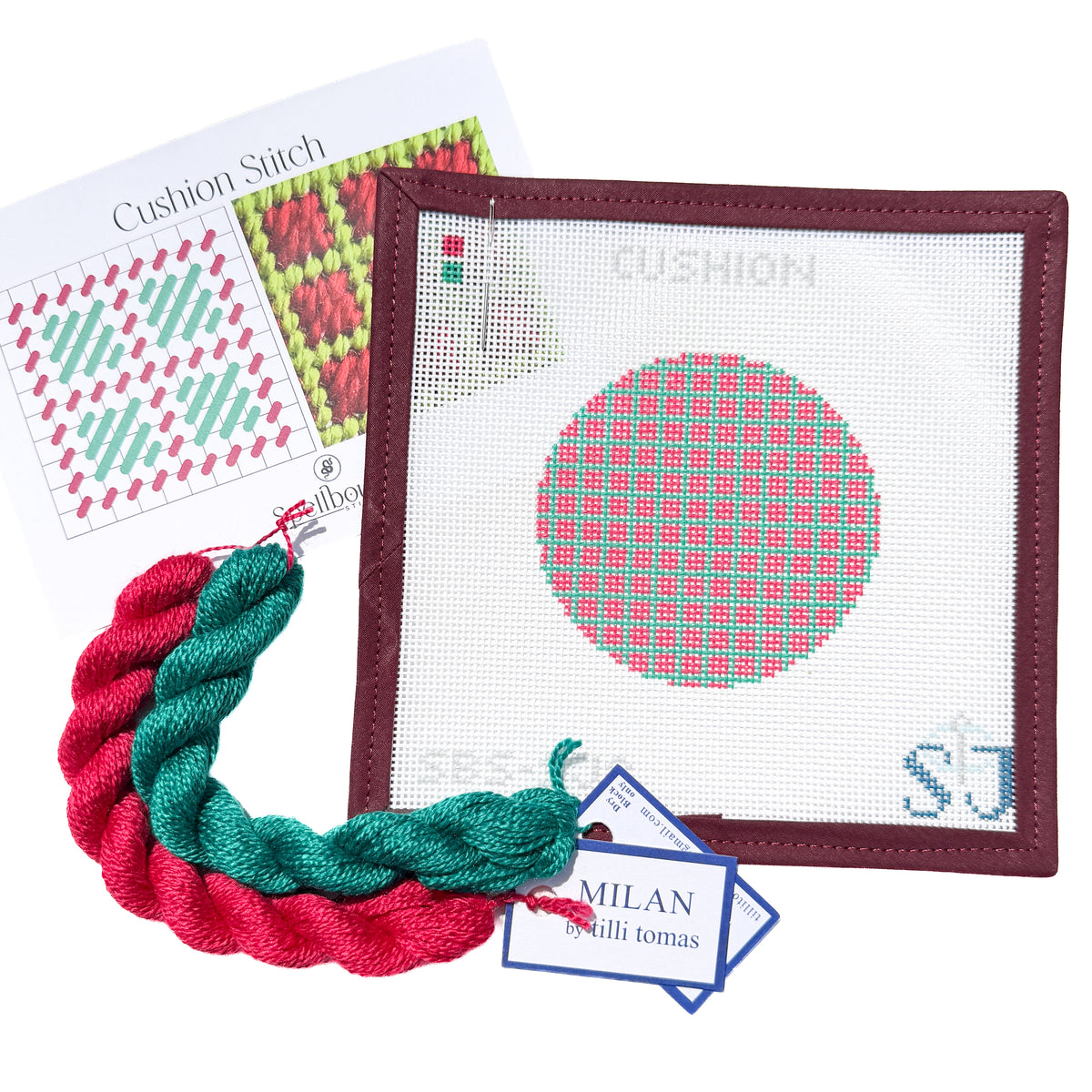 Cushion Stitch Needlepoint Canvas