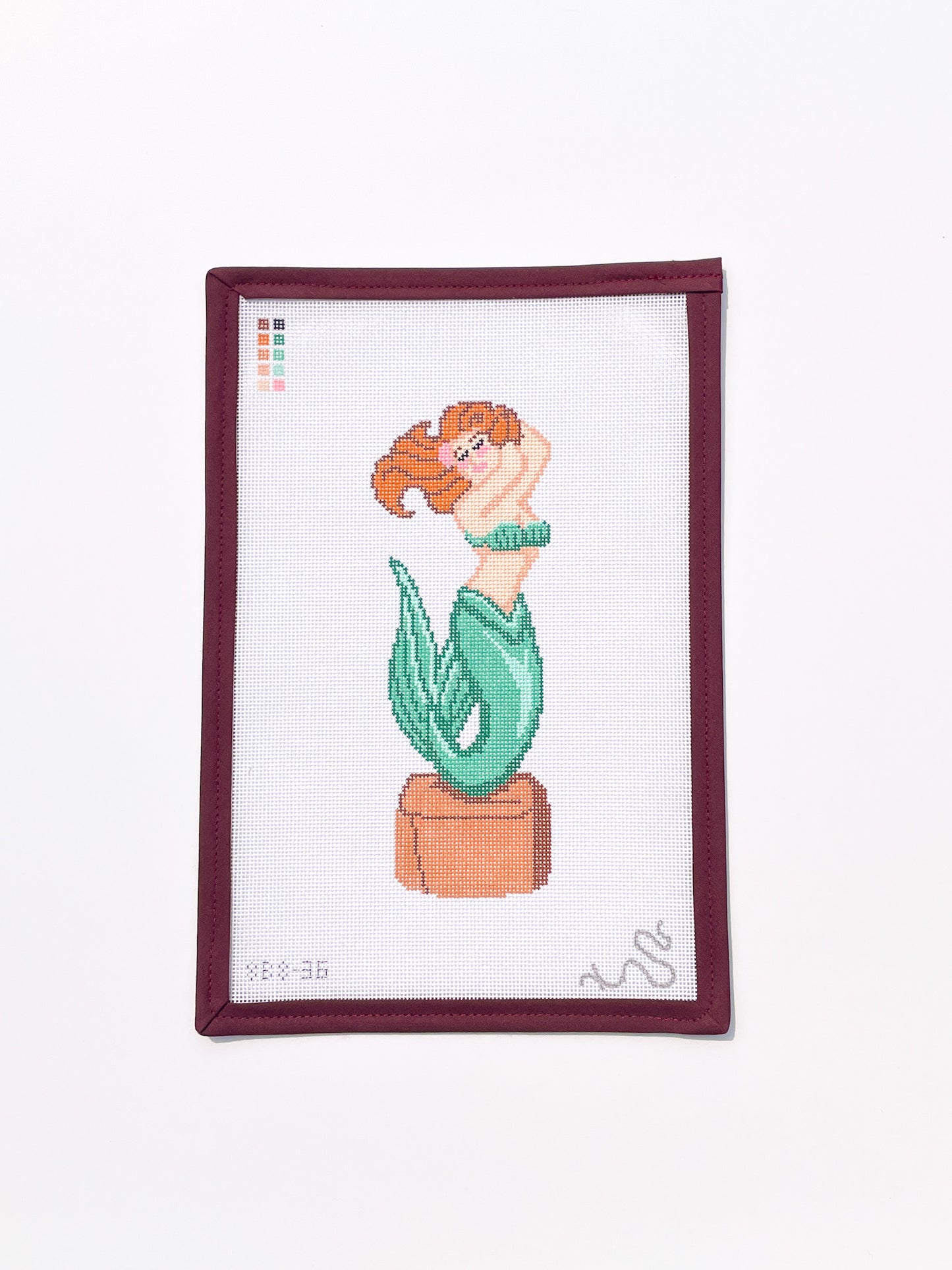 Mermaid Needlepoint Canvas