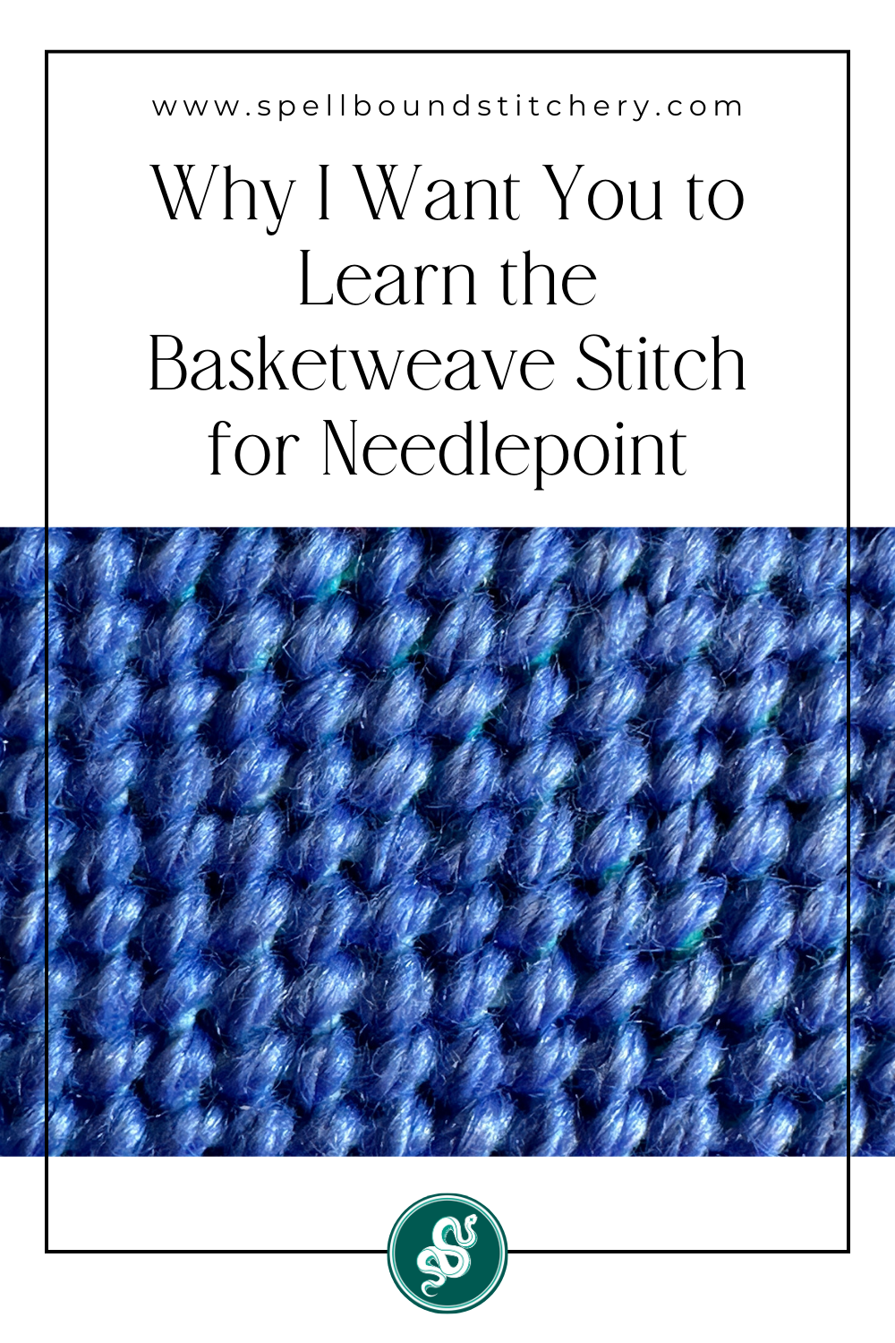 Why I Want You To Learn the Basketweave Stitch