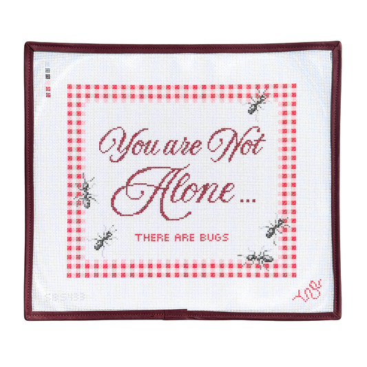 "You Are Not Alone" Needlepoint Canvas