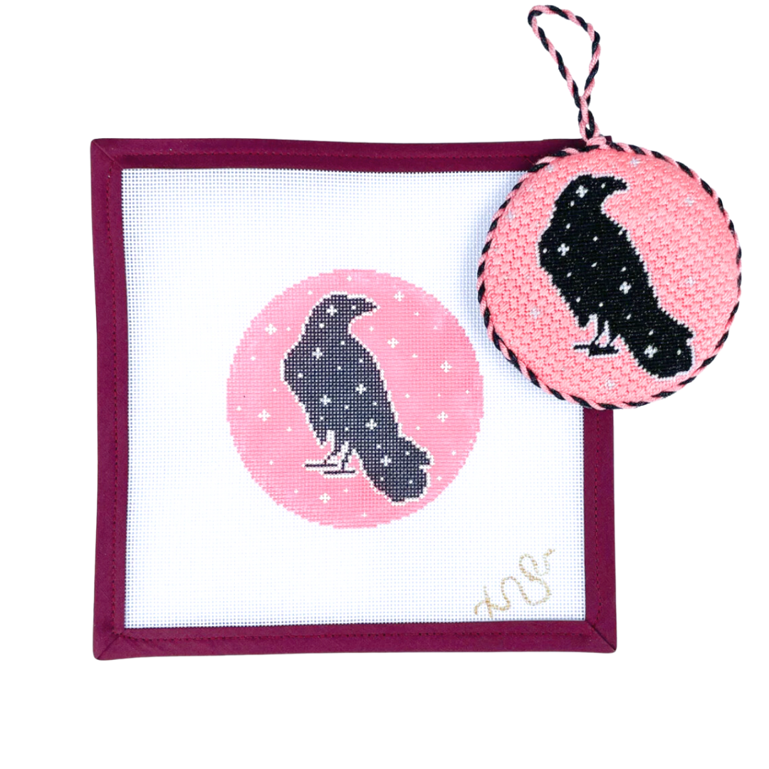 Pink and Spooky Needlepoint Canvas Collection