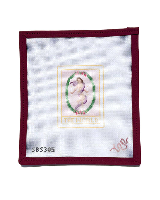 The World Tarot Needlepoint Canvas
