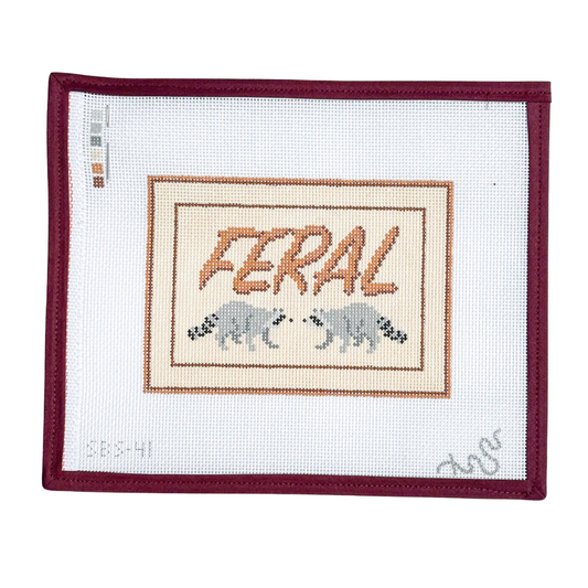 Feral Needlepoint Canvas