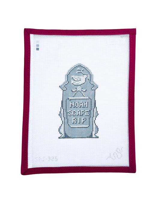 Headstone Needlepoint Canvas - "Noah Scape"