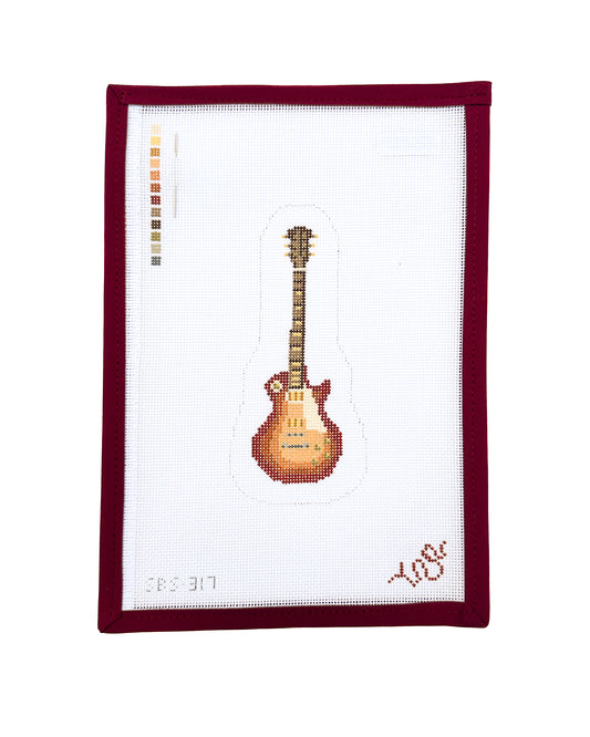 Electric Guitar Needlepoint Canvas
