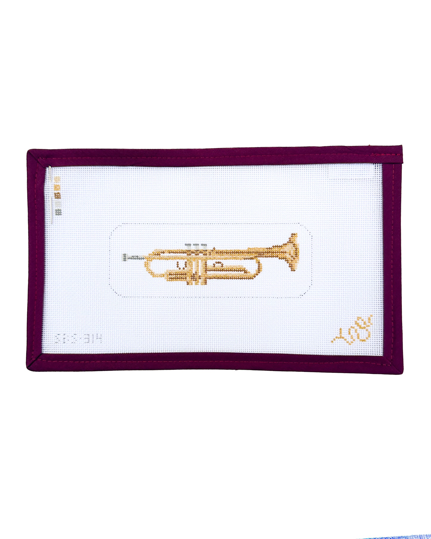 Trumpet Needlepoint Canvas
