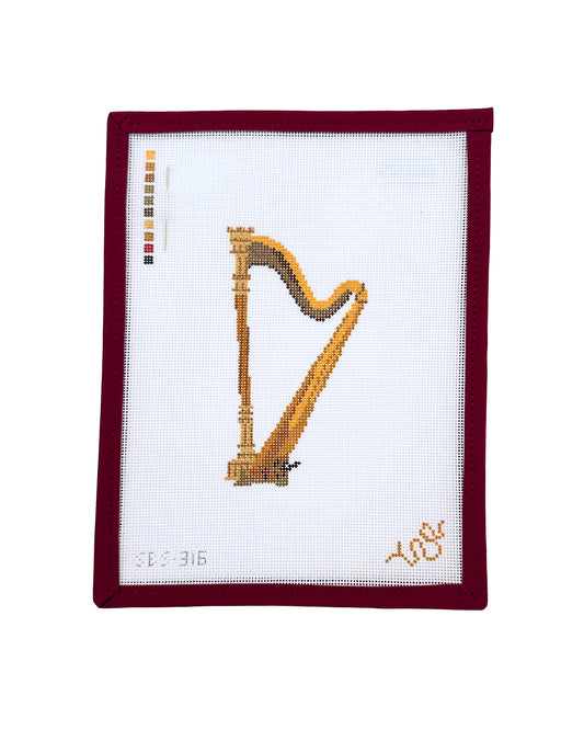Harp Needlepoint Canvas