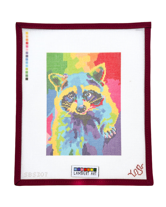 Lambert Art Raccoon Needlepoint Canvas