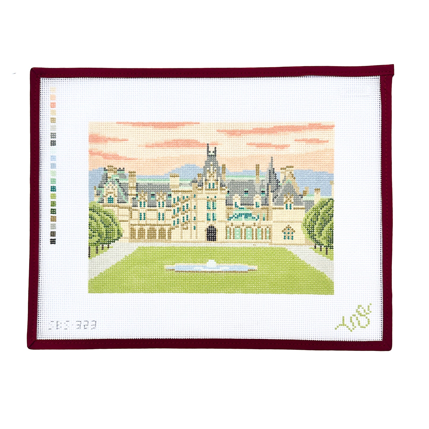 Large Biltmore Needlepoint Canvas - 7x10"