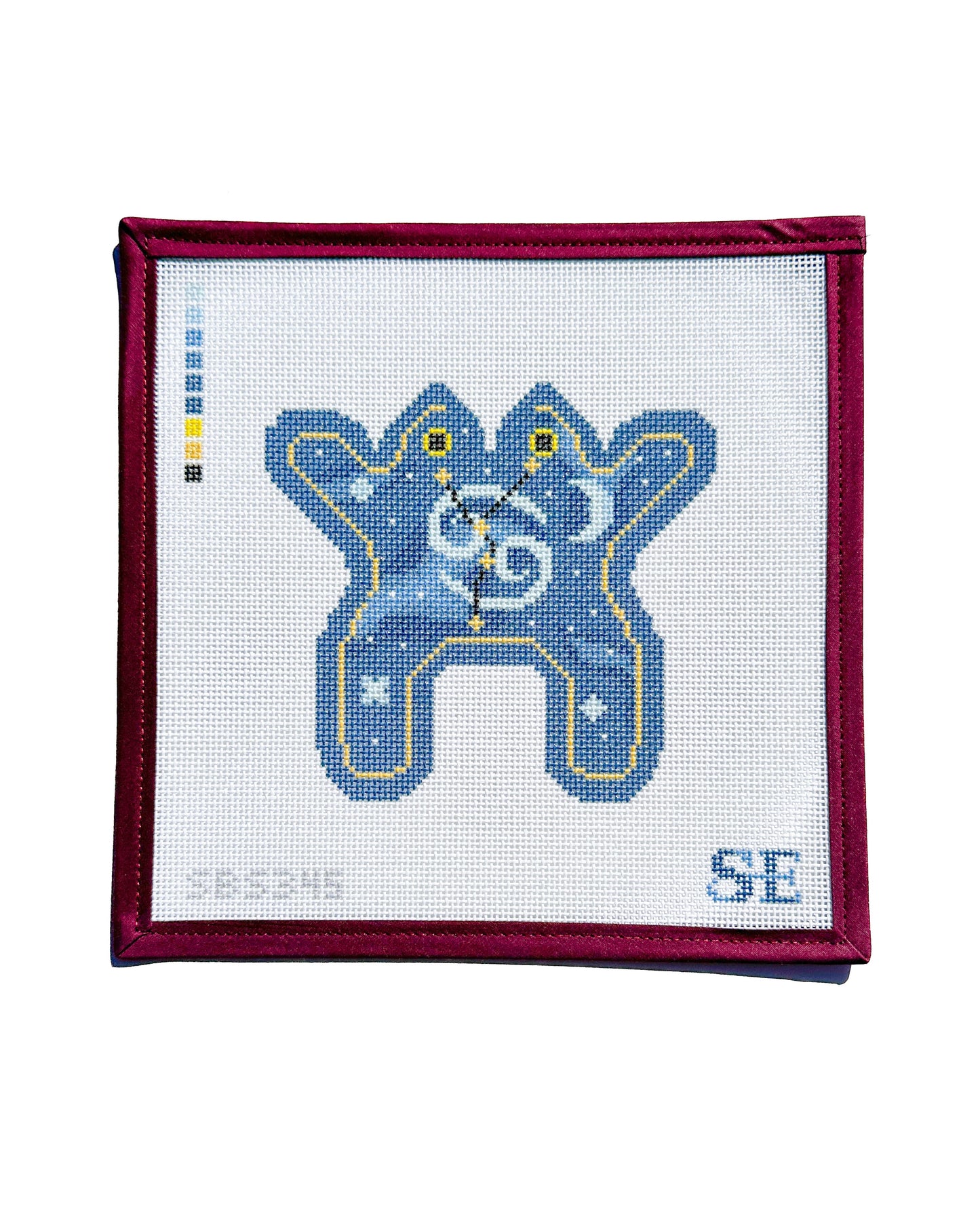 Astrology Frog Needlepoint Canvas