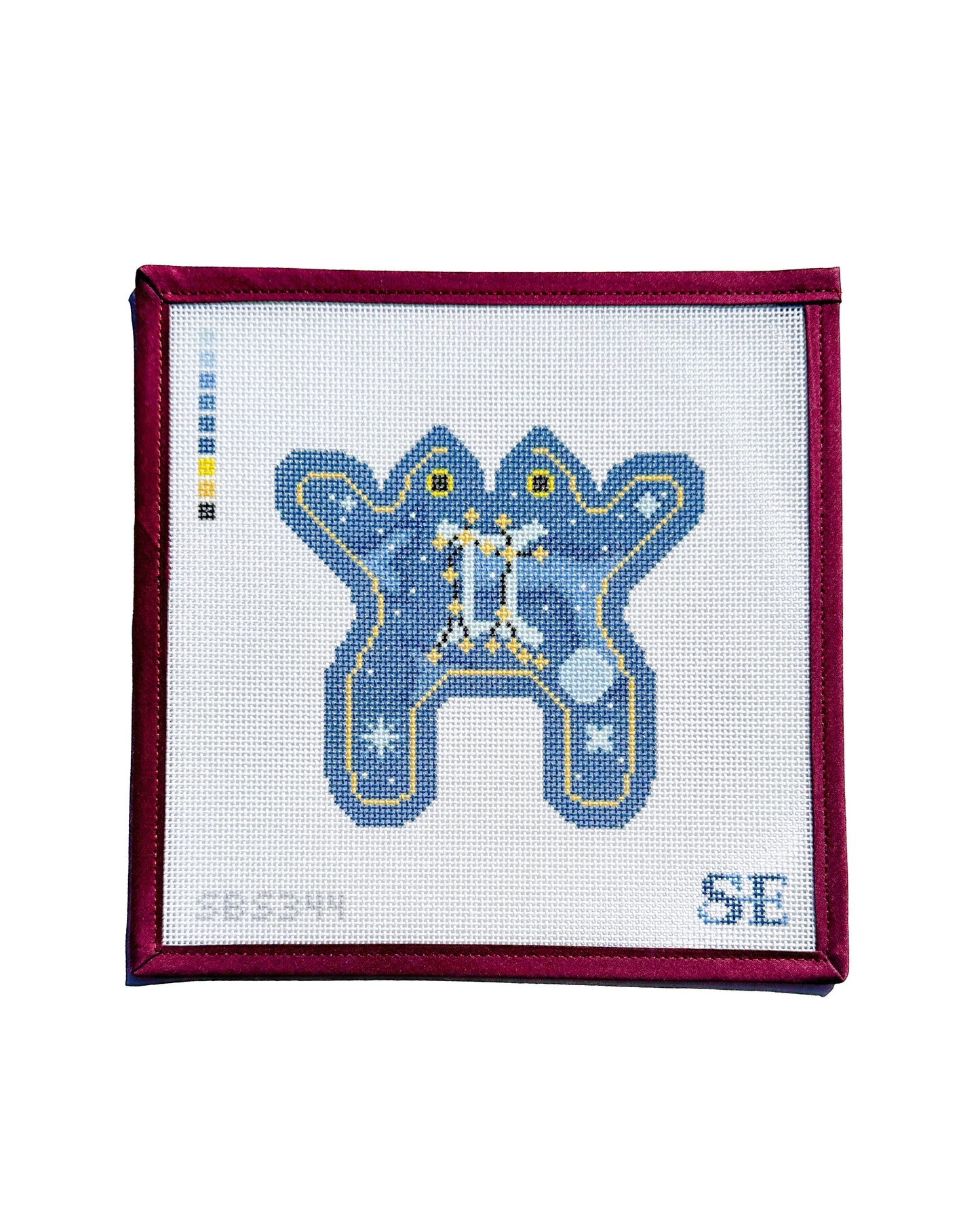 Astrology Frog Needlepoint Canvas