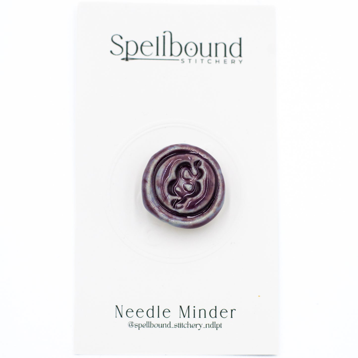Ceramic Spellbound Logo Needleminder