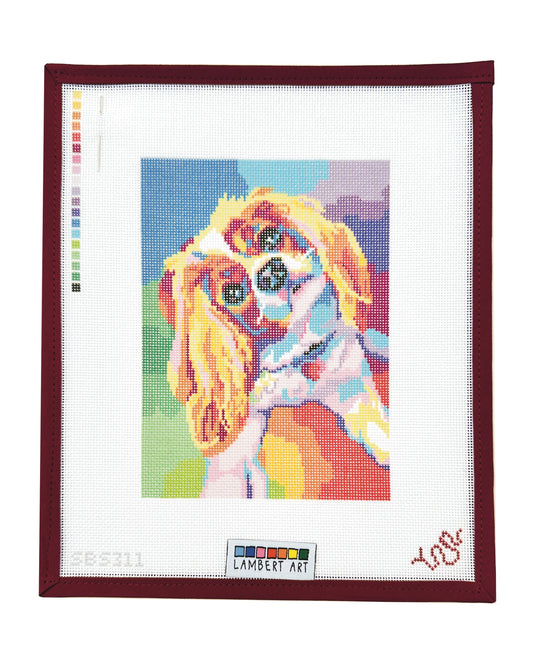 Lambert Art Blenheim Cavalier Needlepoint Canvas