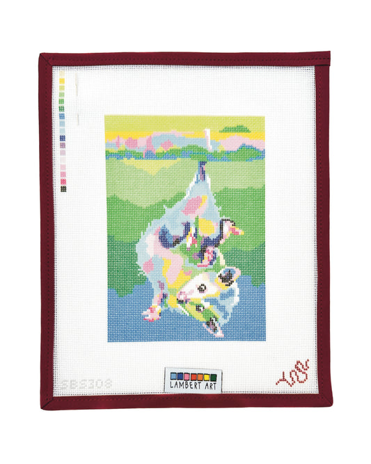 Lambert Art Possum Needlepoint Canvas