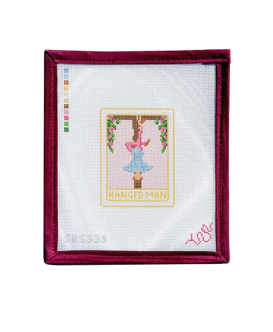 Hanged Man Tarot Needlepoint Canvas