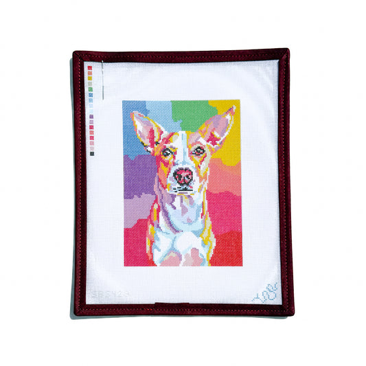 Lambert Art Basenji Needlepoint Canvas