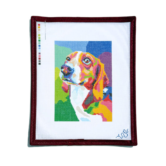 Lambert Art Beagle Needlepoint Canvas