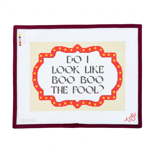 Boo Boo the Fool Needlepoint Canvas