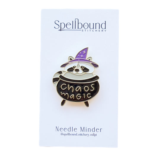 “Chaos Magic” Raccoon Needleminder