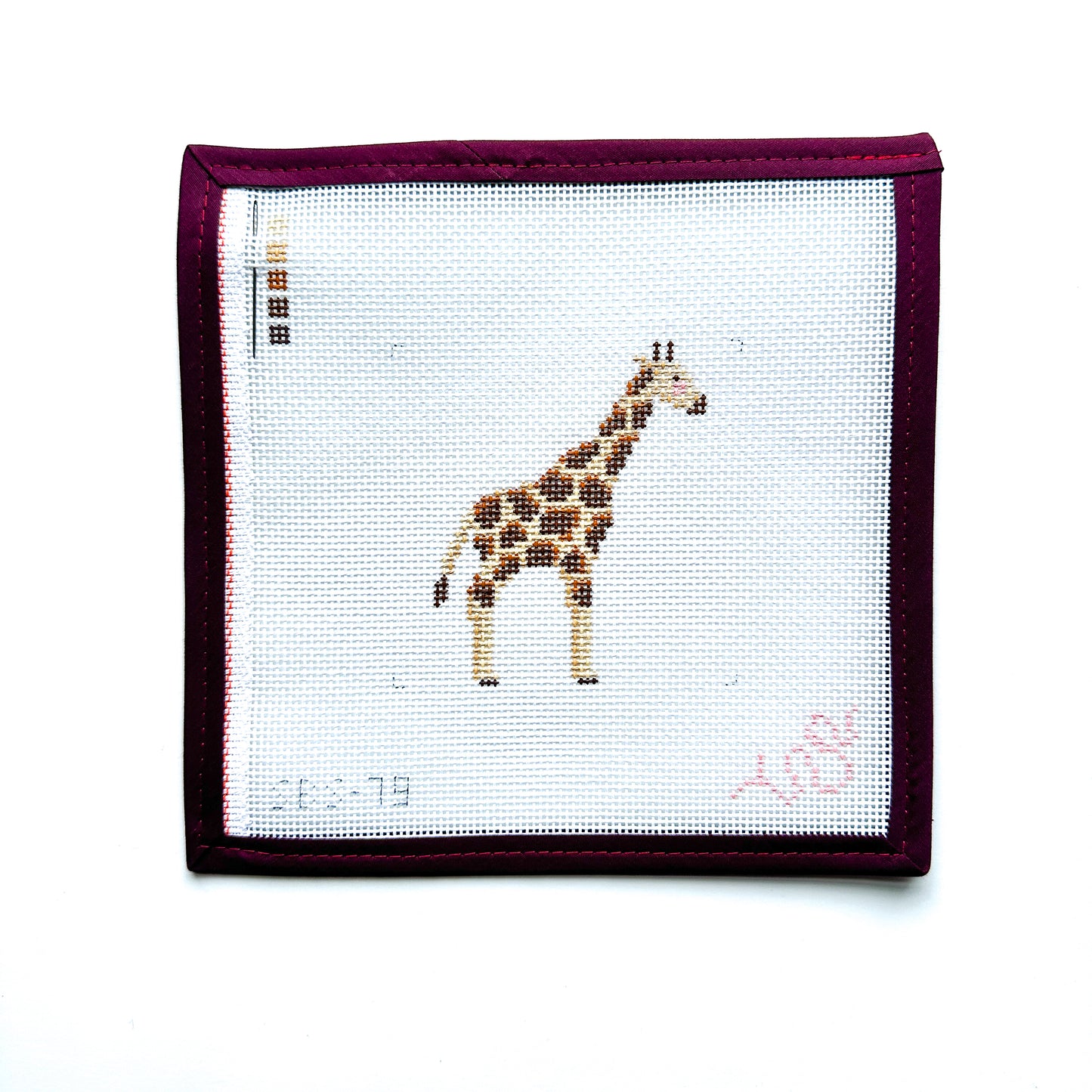 Baby Giraffe Needlepoint Canvas