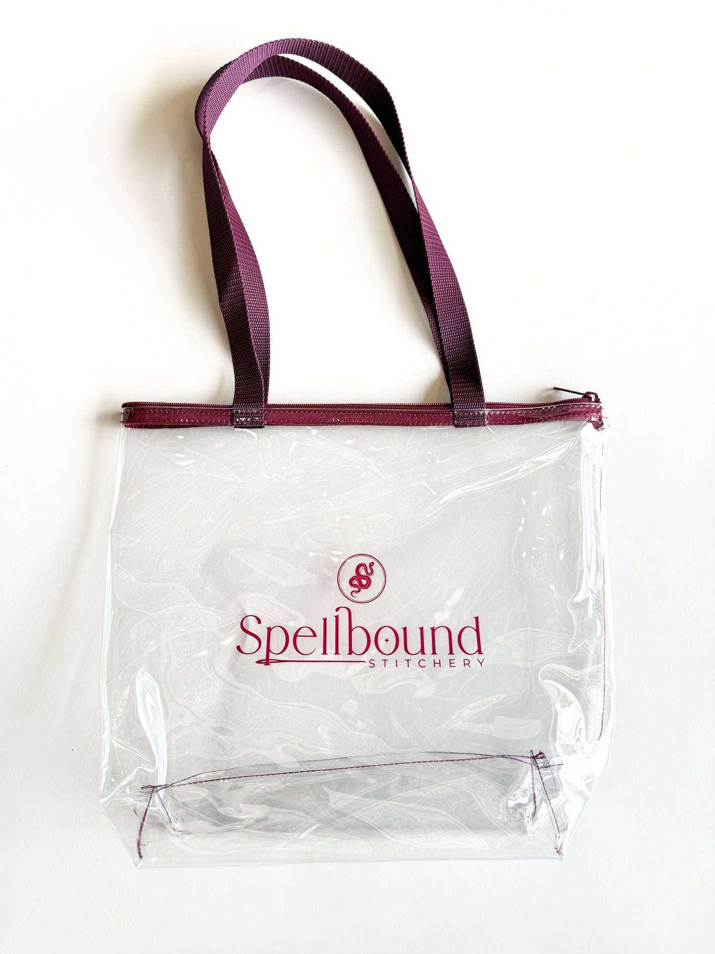 Medium Vinyl Tote Bag 15" w x 13" h