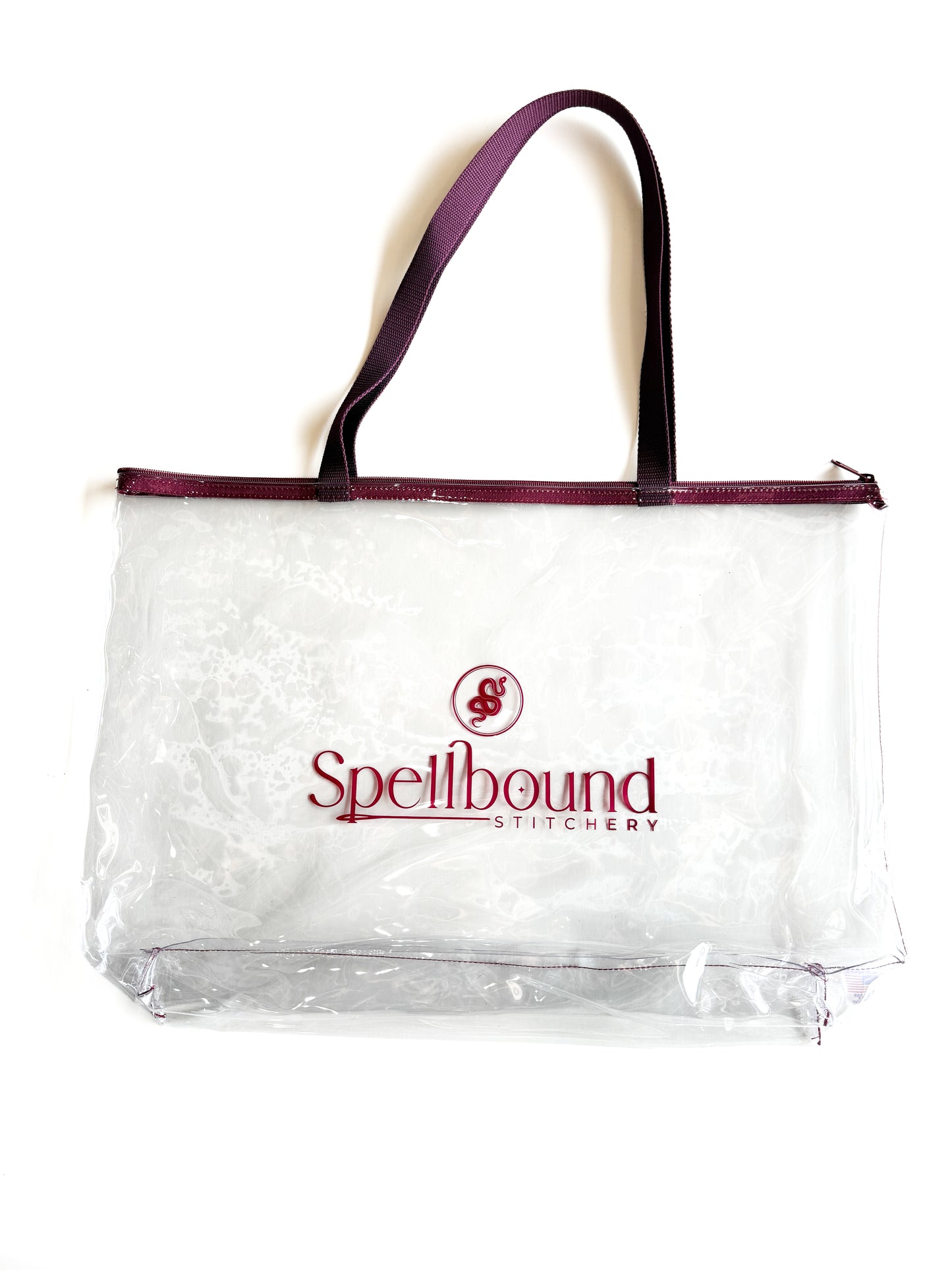 Extra Large Vinyl Tote Bag 23" w x 15" h
