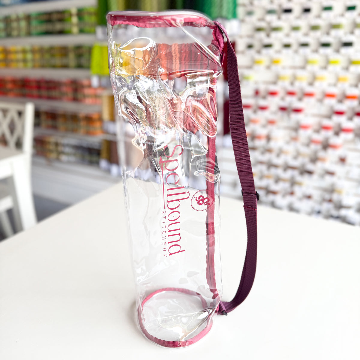 20" Tubular Vinyl Tote Bag