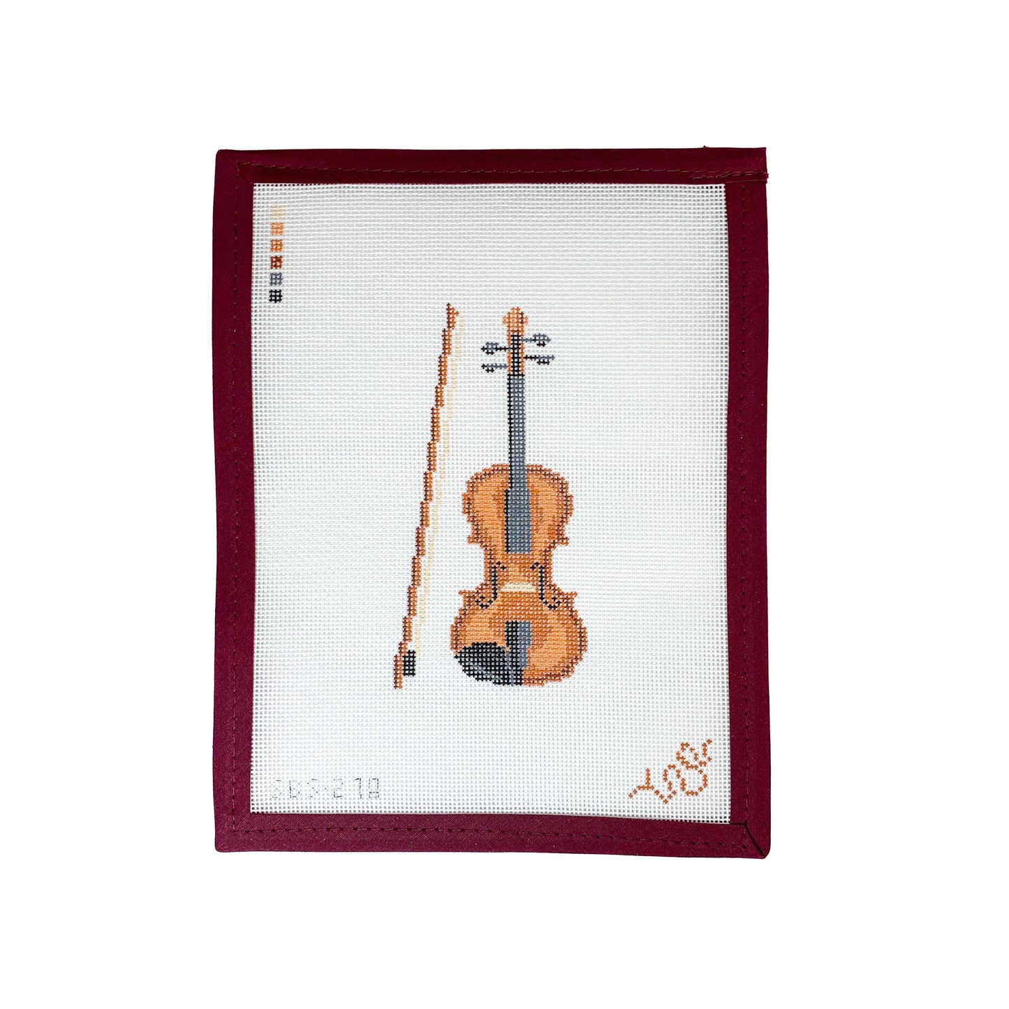 Violin/Viola Needlepoint Canvas