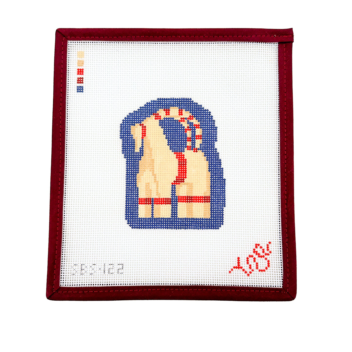 Swedish Yule Goat Needlepoint Canvas