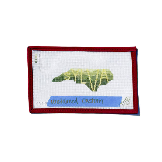 Sylva NC Mountains Needlepoint Canvas - Seconds Sale