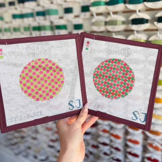 Mosaic Square Stitch Needlepoint Canvas