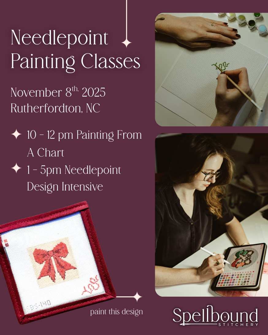 Needlepoint Painting Classes - November 8, 2025